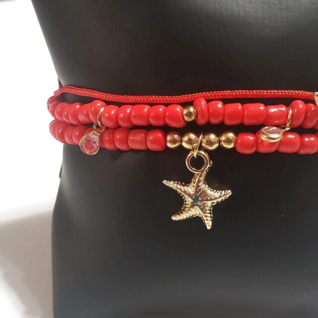 Stacked Beaded Bracelet Set