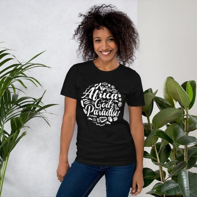 Africa God's Paradise Unisex t-shirt