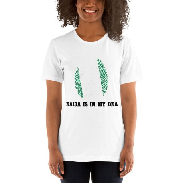 NAIJA DNA Unisex t-shirt