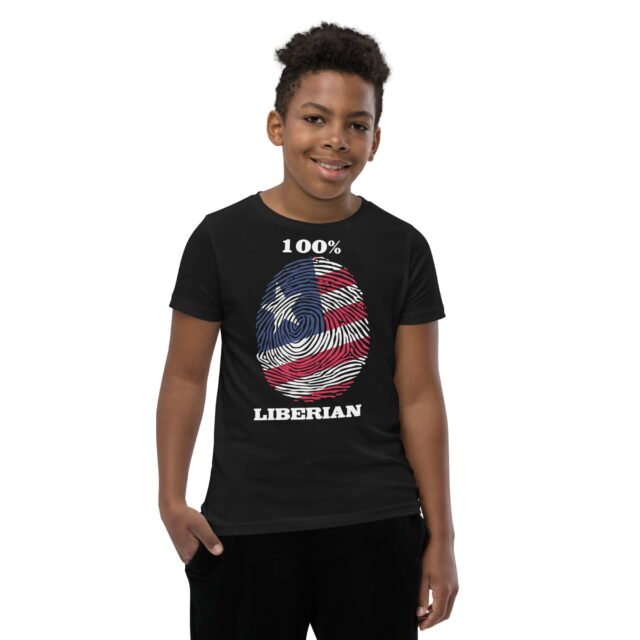 100% Liberian Youth Short Sleeve T-Shirt