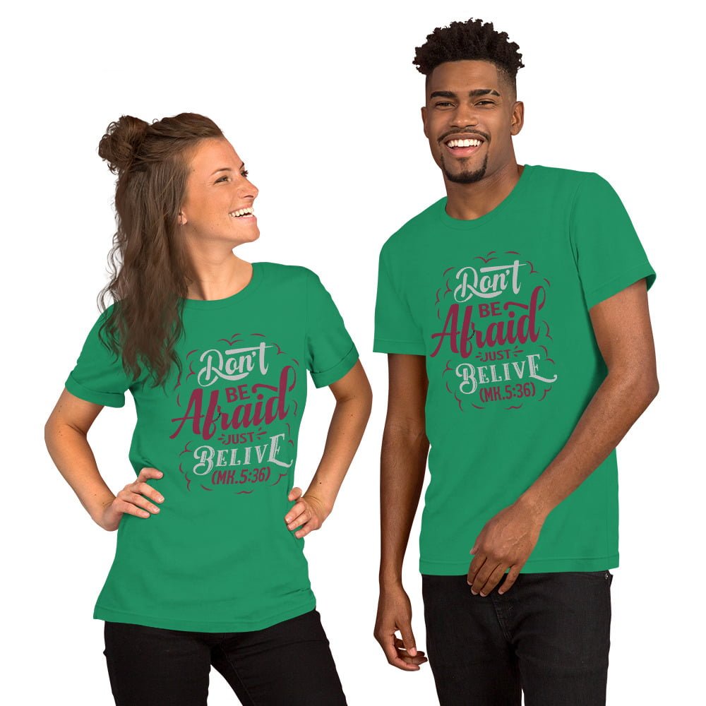 Don't be Afraid Unisex t-shirt - Image 8
