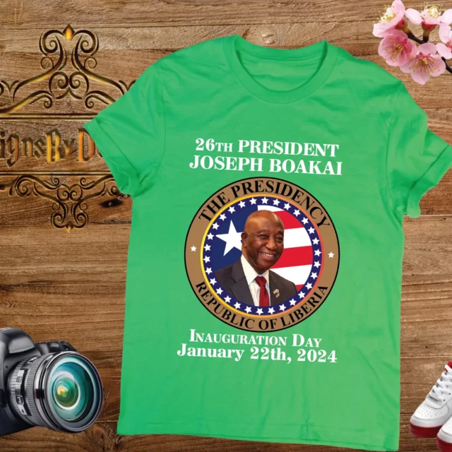 Green Inaug T-shirt D- 2