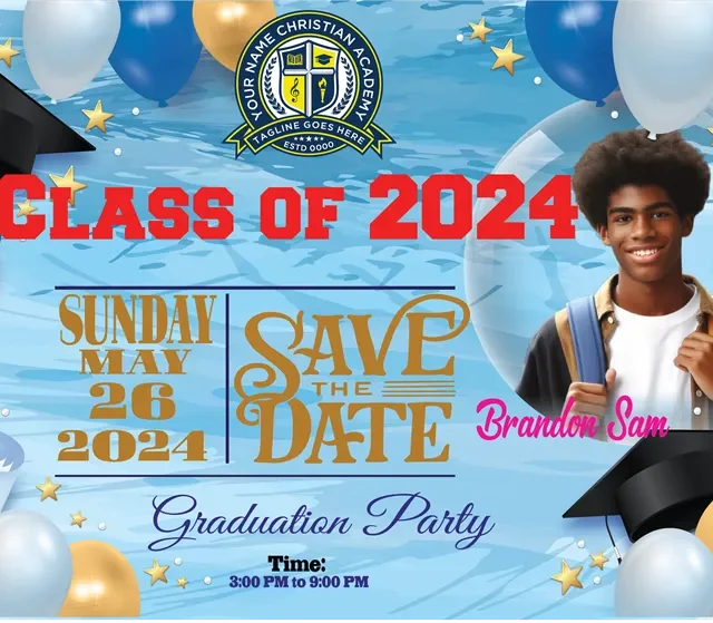 Graduation Save-the-date Refrigerator Magnet