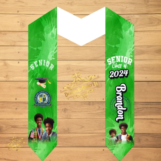 Custom Graduation Stole