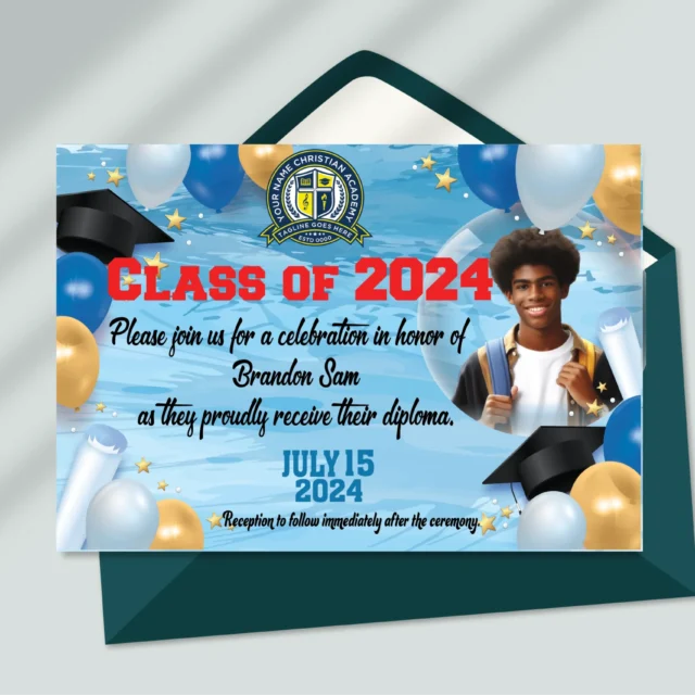 Personalized Graduation Invitations